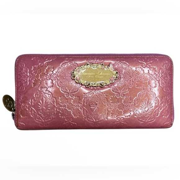 Samantha Thavasa Handbags - Disney x Samantha Thavasa Pink Embossed Wallet